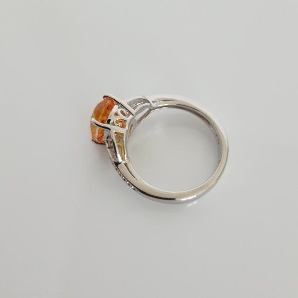 Sphalerite Quartz Ring Size 5 - Picture 7 of 9